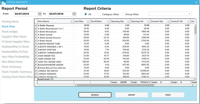 inventory mangment